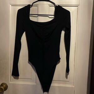 Shein black bodysuit small